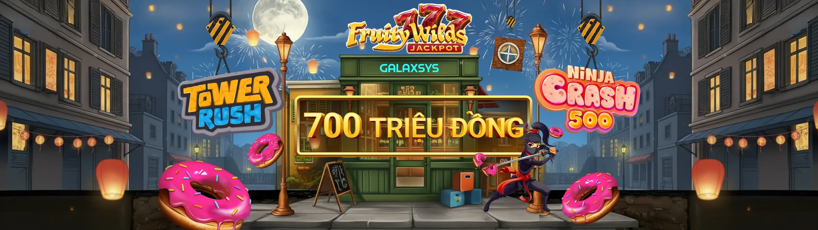 Sân vận động với ánh đèn rực rỡ và biểu tượng cá cược thể thao của vipwin777 casino